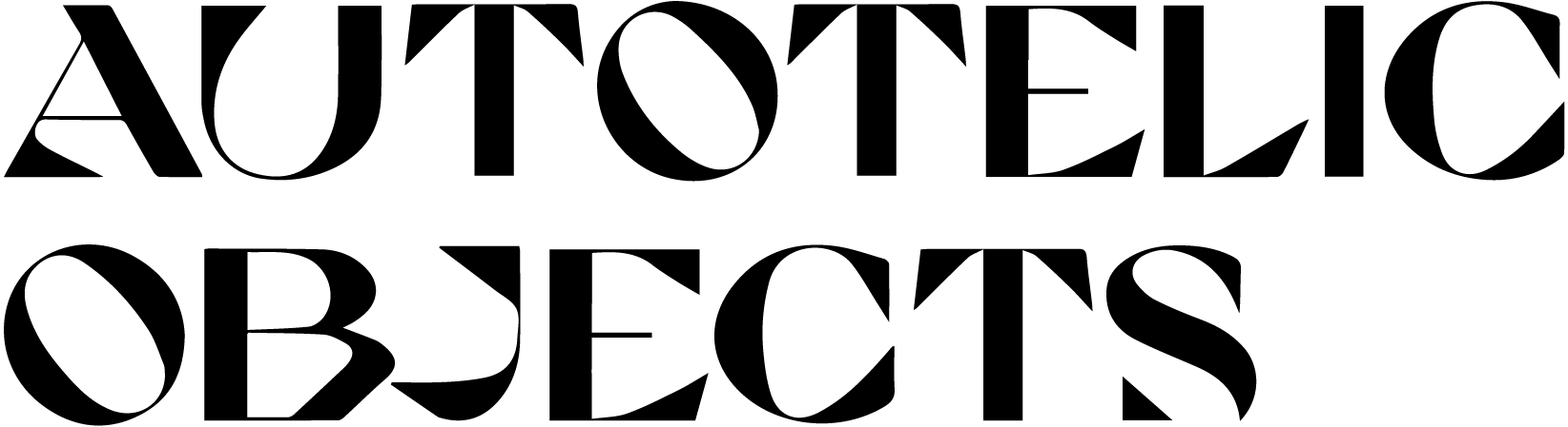 Autotelic Objects